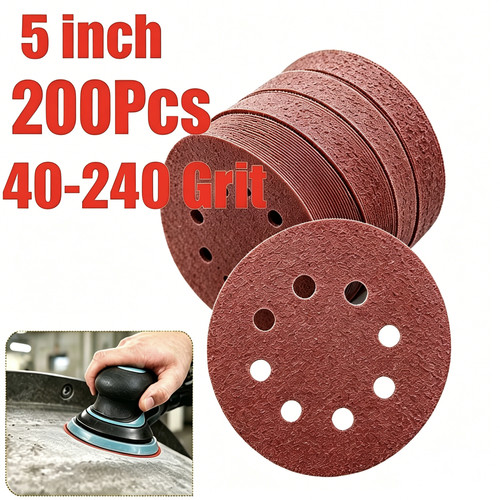 200pcs sander paper - sander, 5inch